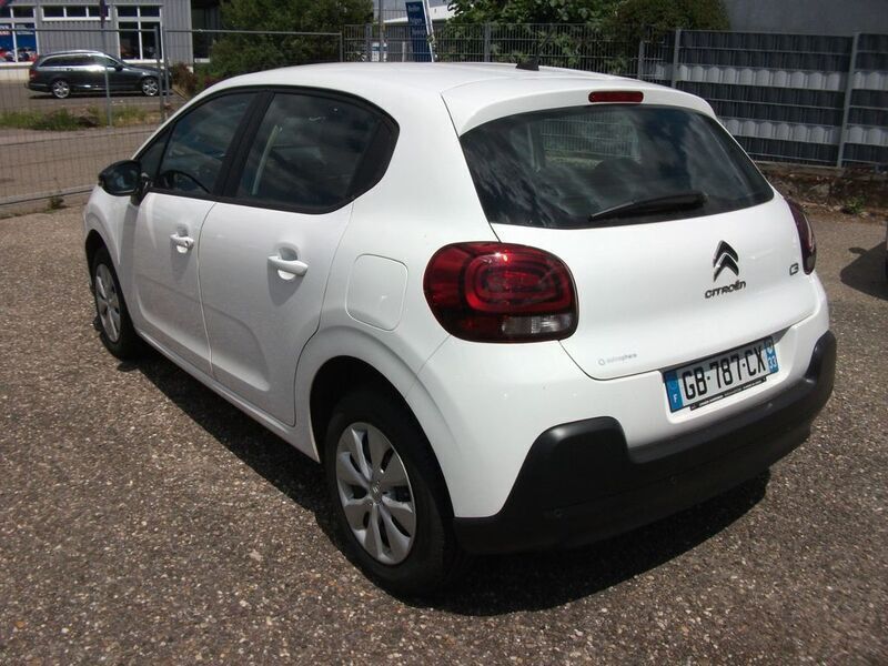 Gebraucht Citroën C3 Feel 102 PS (75 kW) 2021 Weiß Kleinwagen