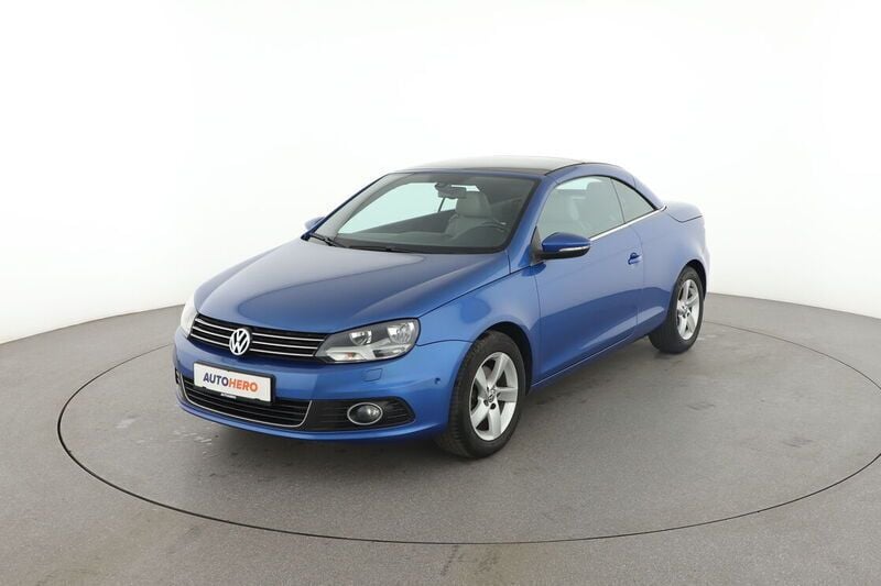 Blau Gebraucht 2014 VW Eos Cabrio | 13.780 € (Fairer Preis) - Bild 1/4