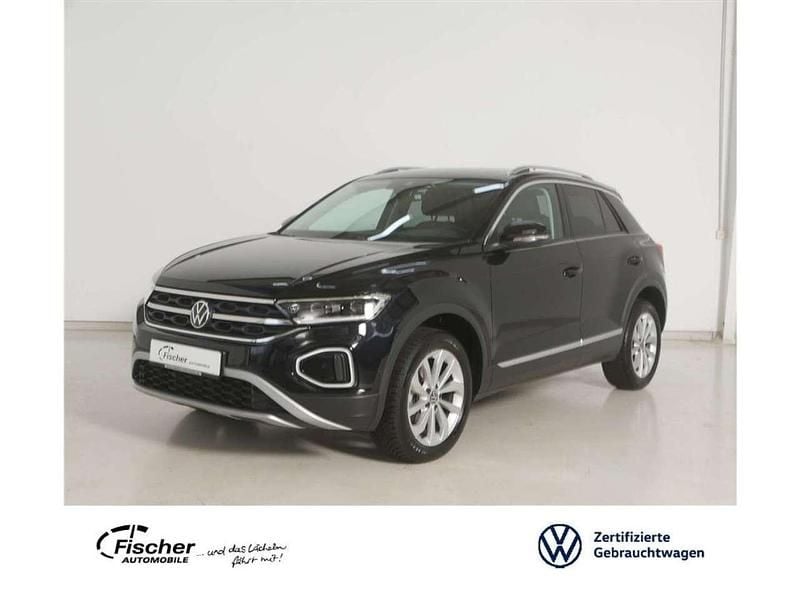 Schwarz Gebraucht 2024 VW T-Roc Style SUV | 28.440 € (Guter Preis) - Bild 1/3