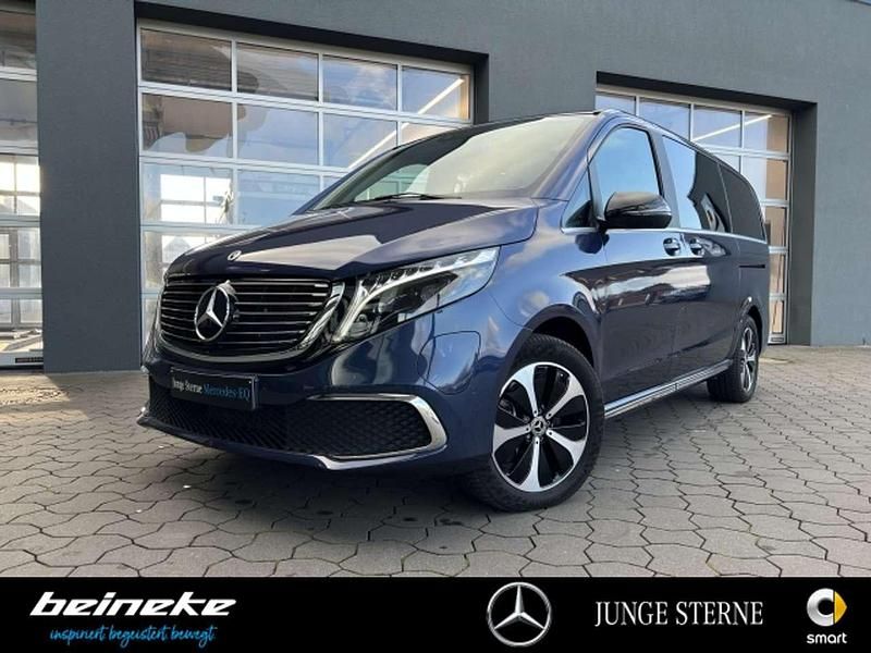 Sodalithblau met. Gebraucht 2024 Mercedes EQV300 Avantgarde Kombi | 49.990 € (Guter Preis) - Bild 1/4