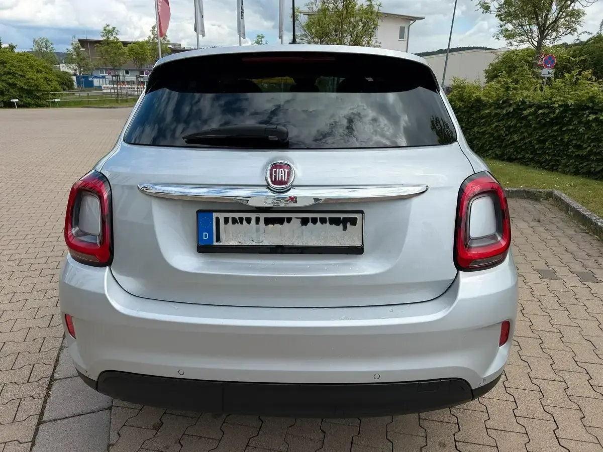 Gebraucht Fiat 500X 120 PS (88 kW) 2019 Silber SUV