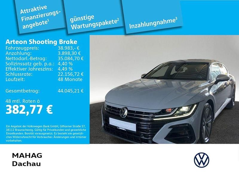 Grau Gebraucht 2023 VW Arteon R Limousine | 38.983 € (Fairer Preis) - Bild 1/3