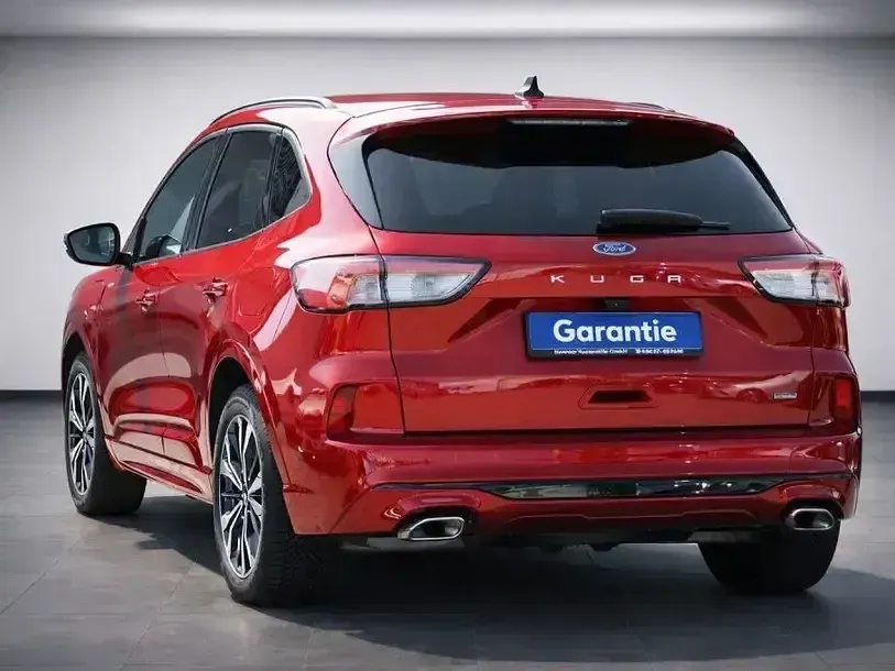 Gebraucht Ford Kuga ST-Line X 225 PS (165 kW) 2021 Lucidrot metallic (metallic) SUV
