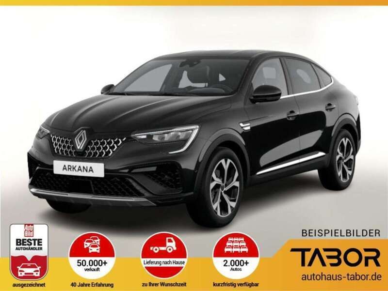 Onyxschwarz metallic Neu 2025 Renault Arkana Techno SUV | 29.821 € (Fairer Preis) - Bild 1/2