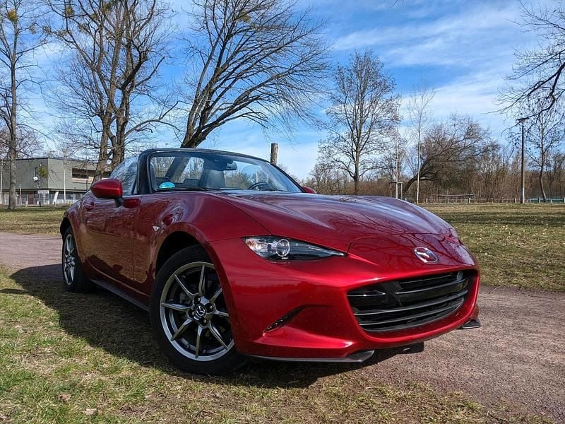 Gebraucht Mazda MX5 Selection 131 PS (96 kW) 2021 Rot Cabrio