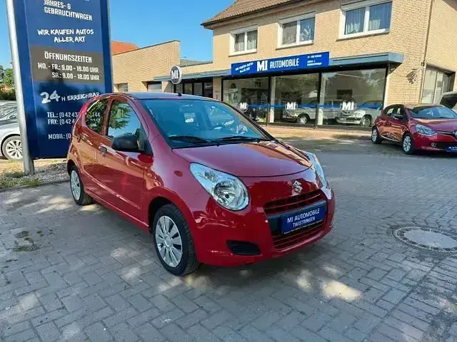 Usata Suzuki Alto Basic 68 CV (50 kW) 2014 Rosso Utilitaria