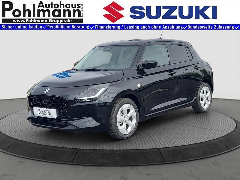 Neu Suzuki Swift Comfort 83 PS (61 kW) 2025 Schwarz Kleinwagen