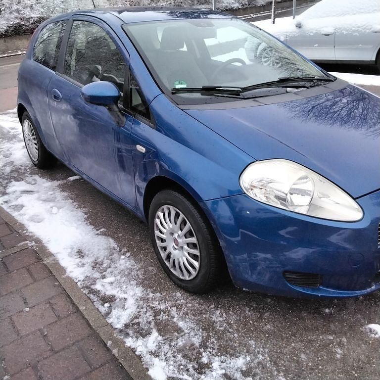 Gebraucht Fiat Grande Punto Dynamic 65 PS (47 kW) 2007 Blau Kleinwagen