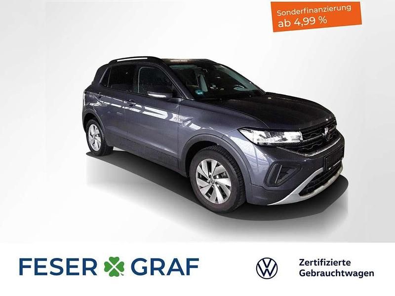 Rauchgrau metallic Gebraucht 2025 VW T-Cross Life SUV | 19.770 € (Guter Preis) - Bild 1/2