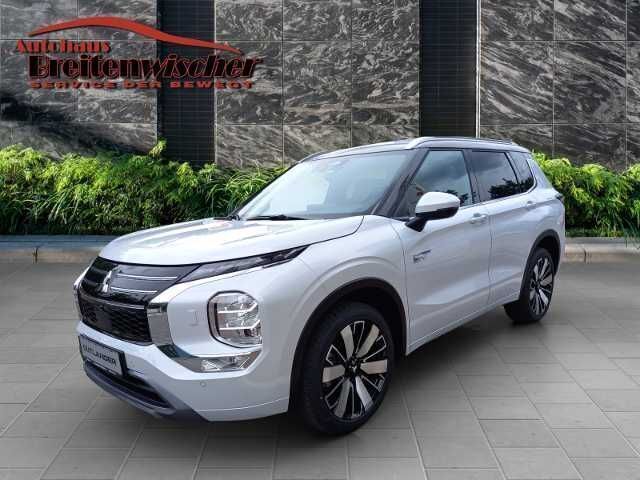 Titanweiß / pantherschwarz Neu 2025 Mitsubishi Outlander P-HEV Top SUV | 58.690 € (Teuer) - Bild 1/4