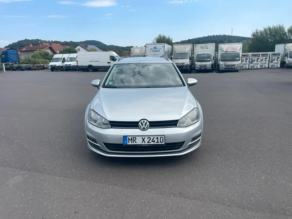 Gebraucht VW Golf VII 110 PS (80 kW) 2013 Silber Kombi