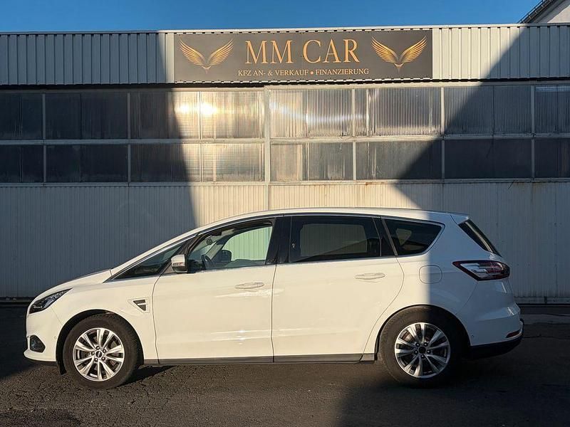 Gebraucht Ford S-MAX Titanium 150 PS (110 kW) 2016 Weiß Van / Kleinbus