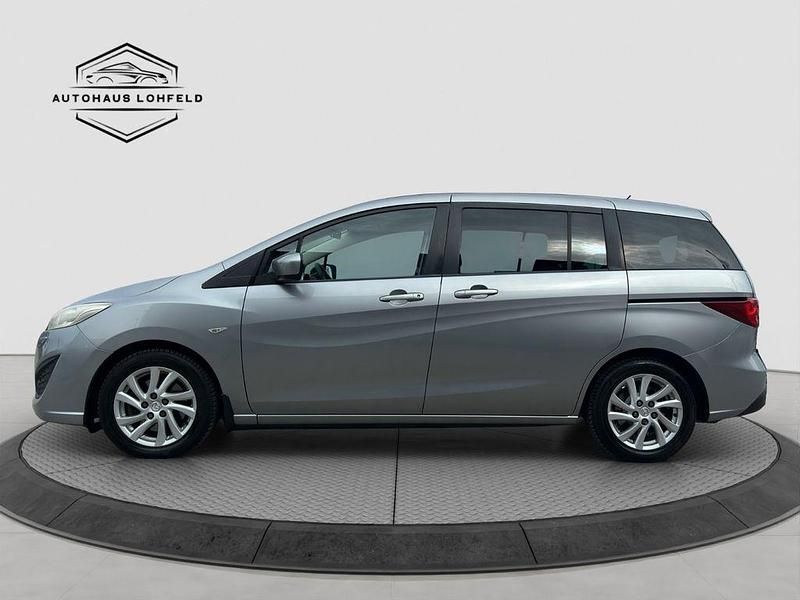 Gebraucht Mazda 5 Center-Line 150 PS (110 kW) 2011 Silber Van / Kleinbus
