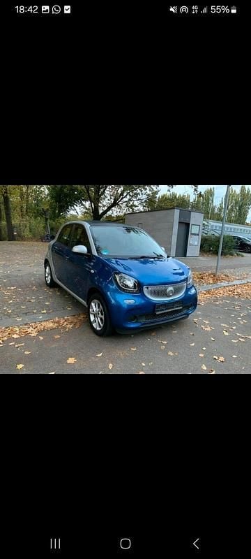 Blau Gebraucht 2016 Smart ForFour Kleinwagen | 8.000 € (Fairer Preis) - Bild 1/4