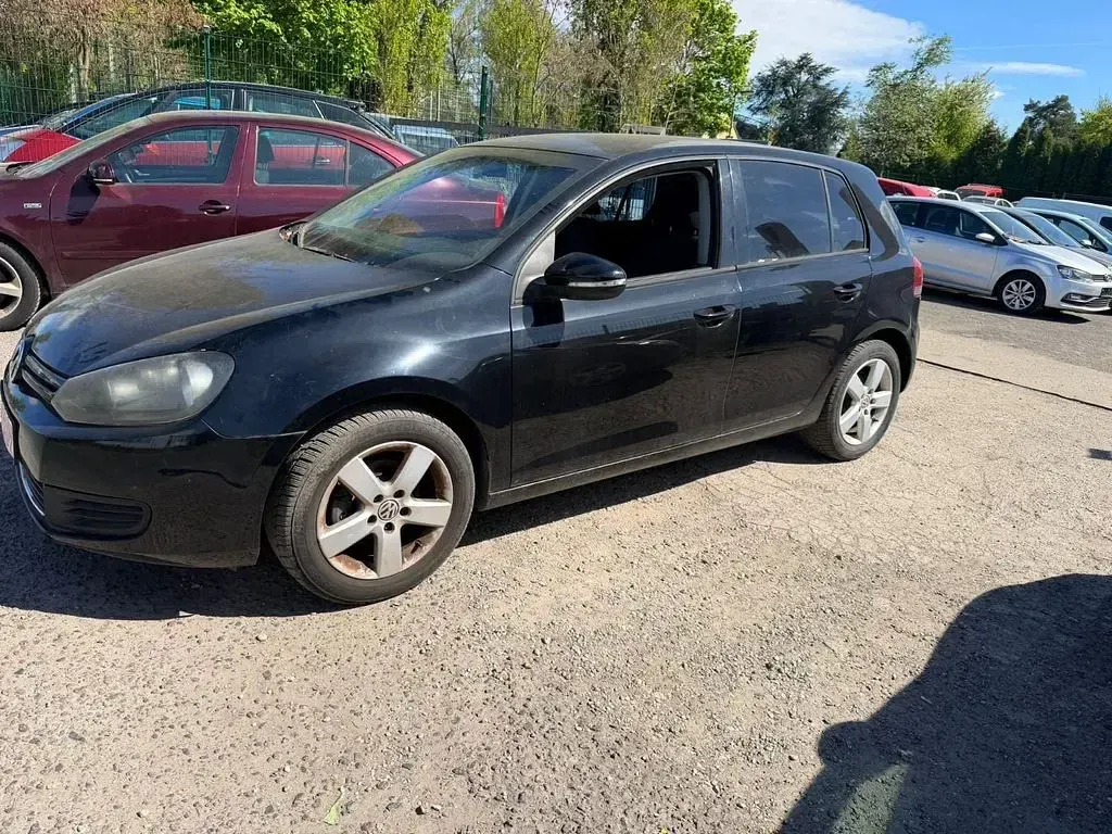 Gebraucht VW Golf VI Comfortline 105 PS (77 kW) 2010 Schwarz Limousine