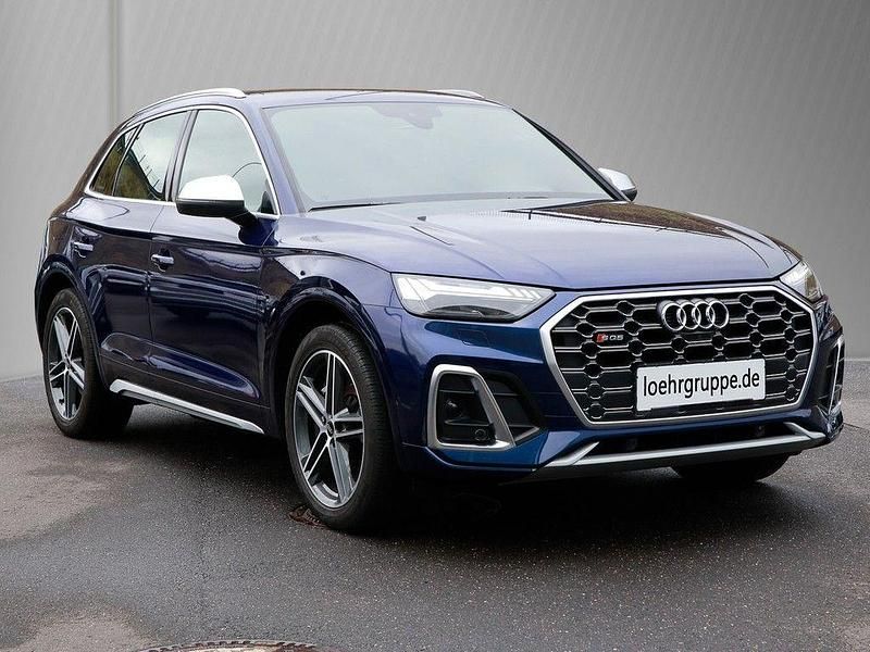 Gebraucht Audi SQ5 Design 341 PS (250 kW) 2022 Navarrablau metallic SUV
