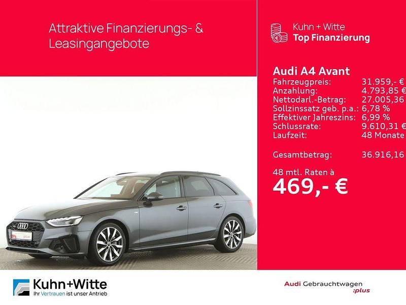Gebraucht Audi A4 Ambiente 204 PS (150 kW) 2021 Daytonagrau perleffekt Kombi