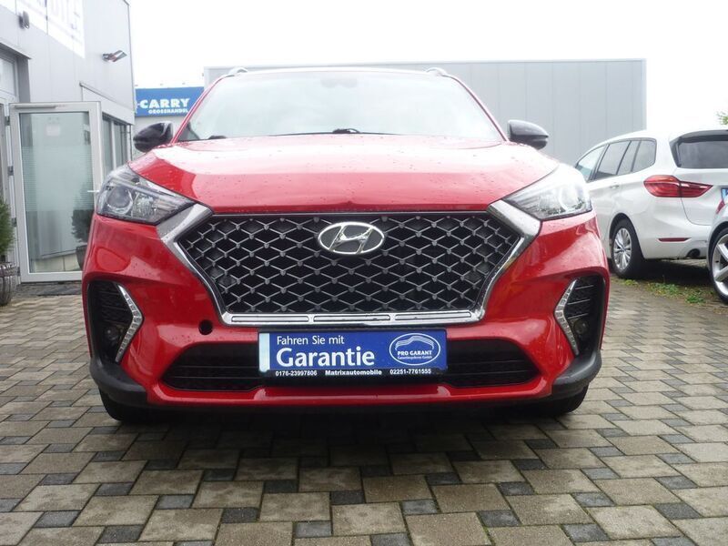 Gebraucht Hyundai Tucson N Line 136 PS (100 kW) 2020 Rot SUV