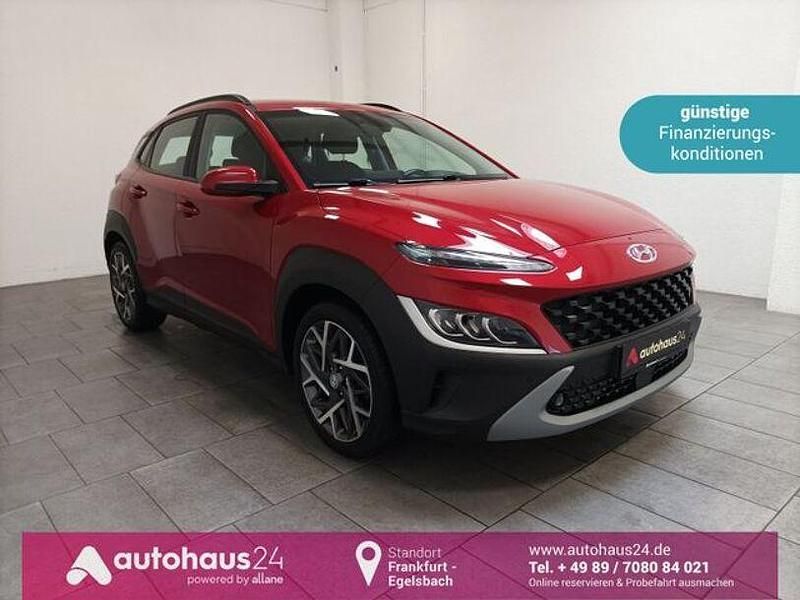 Rot Gebraucht 2022 Hyundai Kona Trend SUV | 19.470 € (Guter Preis) - Bild 1/4