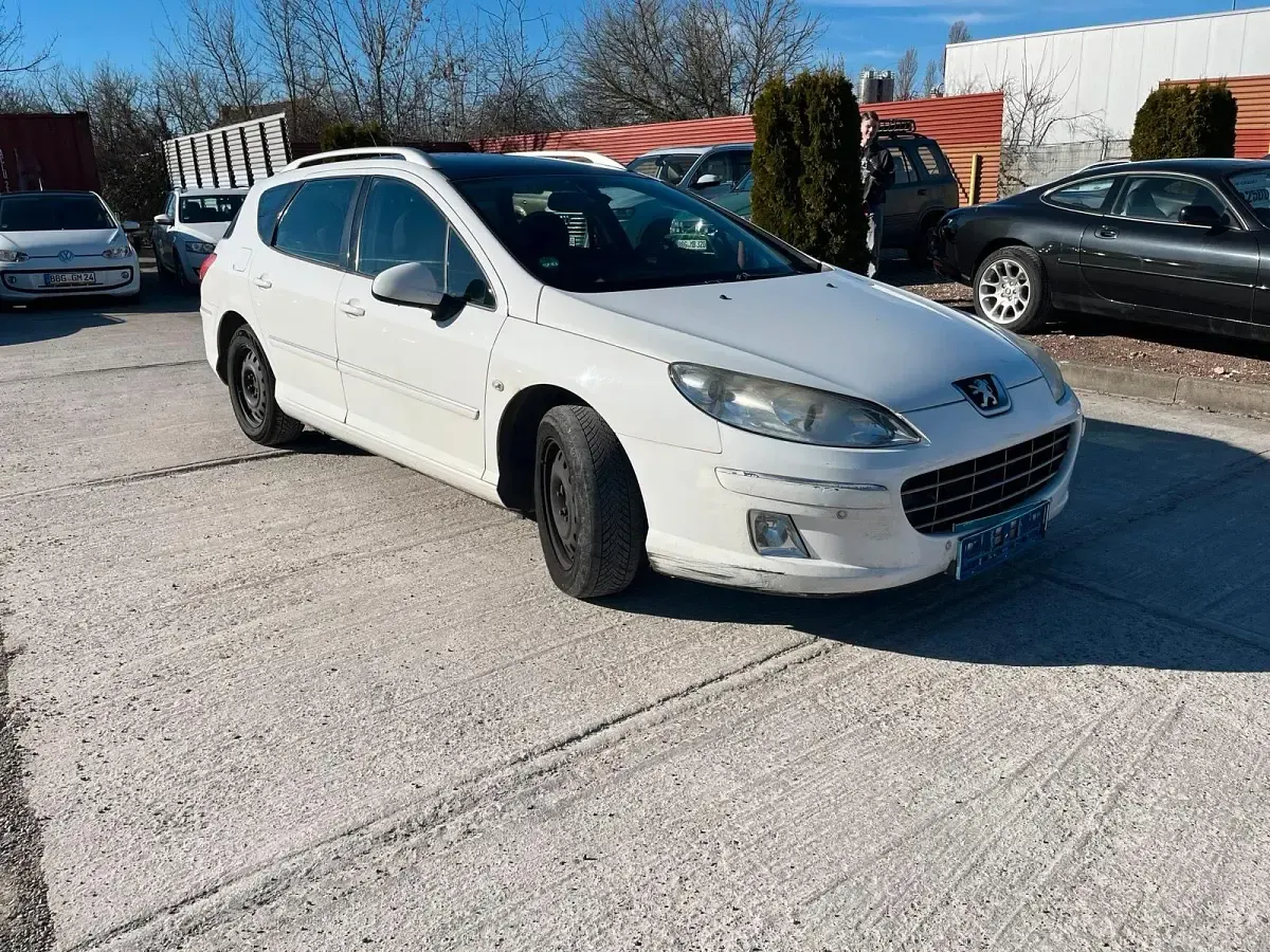 Gebraucht Peugeot 407 140 PS (102 kW) 2010 Weiß Kombi