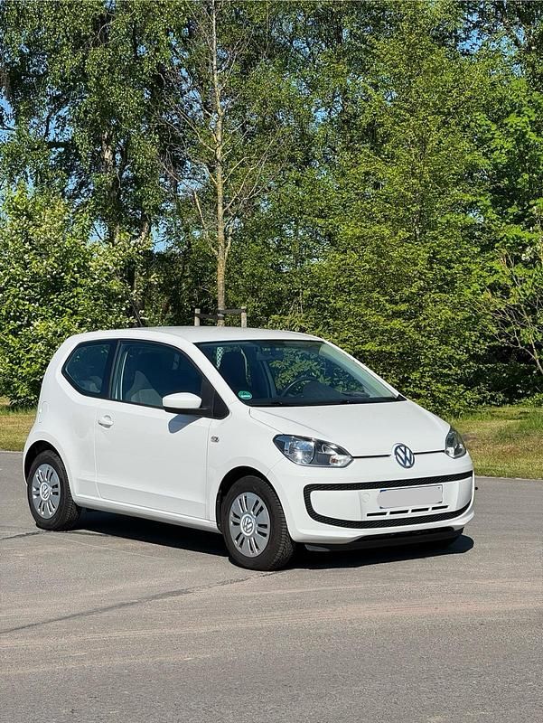 Weiß Gebraucht 2013 VW up! move up! Kleinwagen | 3.699 € (Fairer Preis) - Bild 1/4