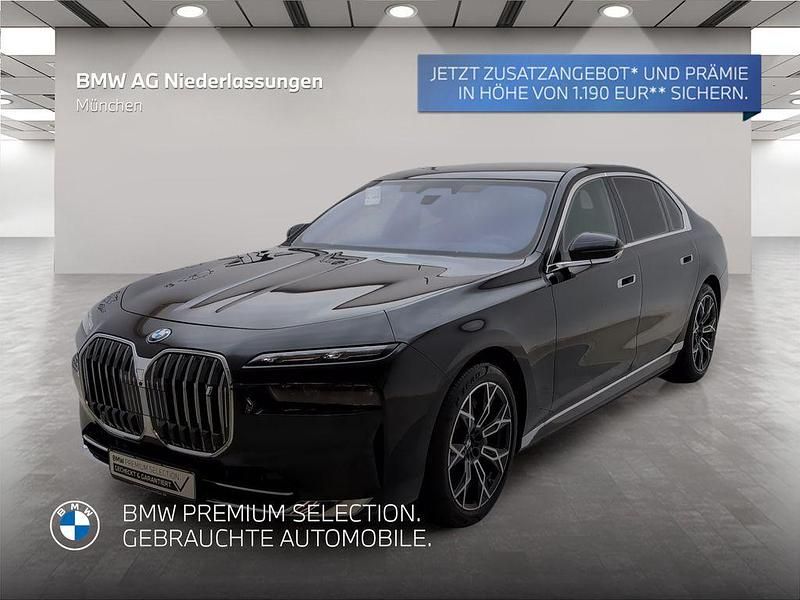 Schwarz Gebraucht 2024 BMW i7 Limousine | 96.411 € (Guter Preis) - Bild 1/2