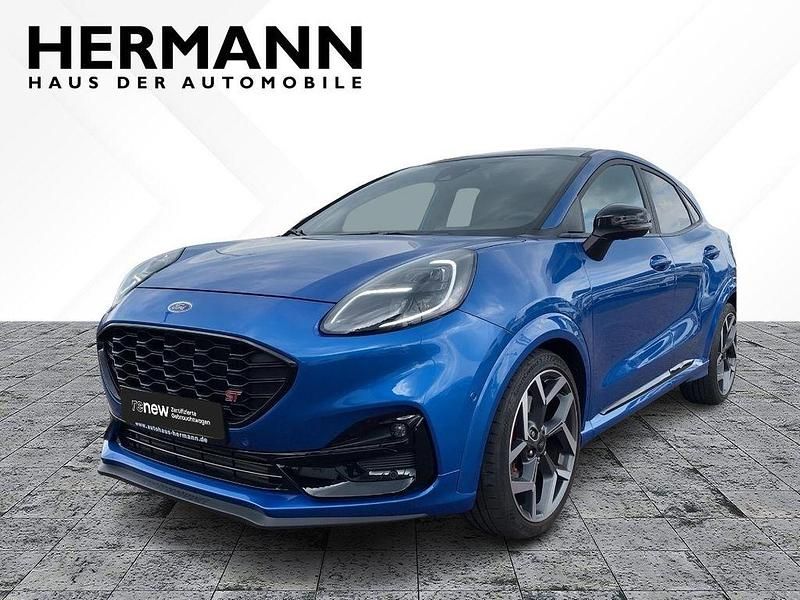 Dynamic blau metallic Gebraucht 2022 Ford Puma Gen-E ST SUV | 25.980 € (Fairer Preis) - Bild 1/4