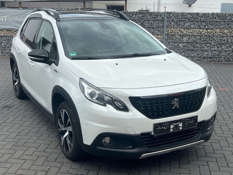 Weiß Gebraucht 2017 Peugeot 2008 GT-line SUV | 10.999 € (Fairer Preis) - Bild 1/4