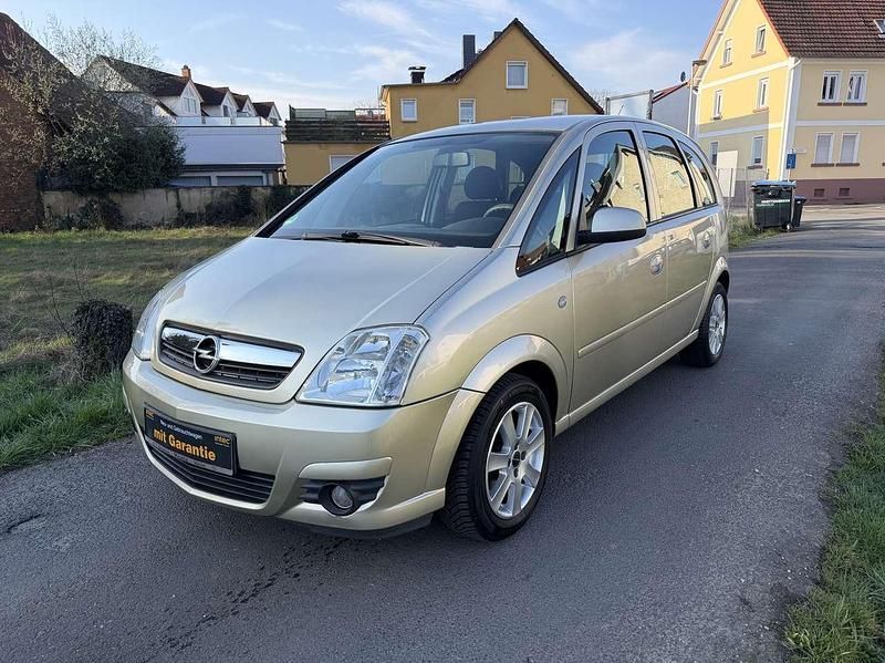 Gebraucht Opel Meriva Edition 105 PS (77 kW) 2007 Champagner silber m2 Van / Kleinbus