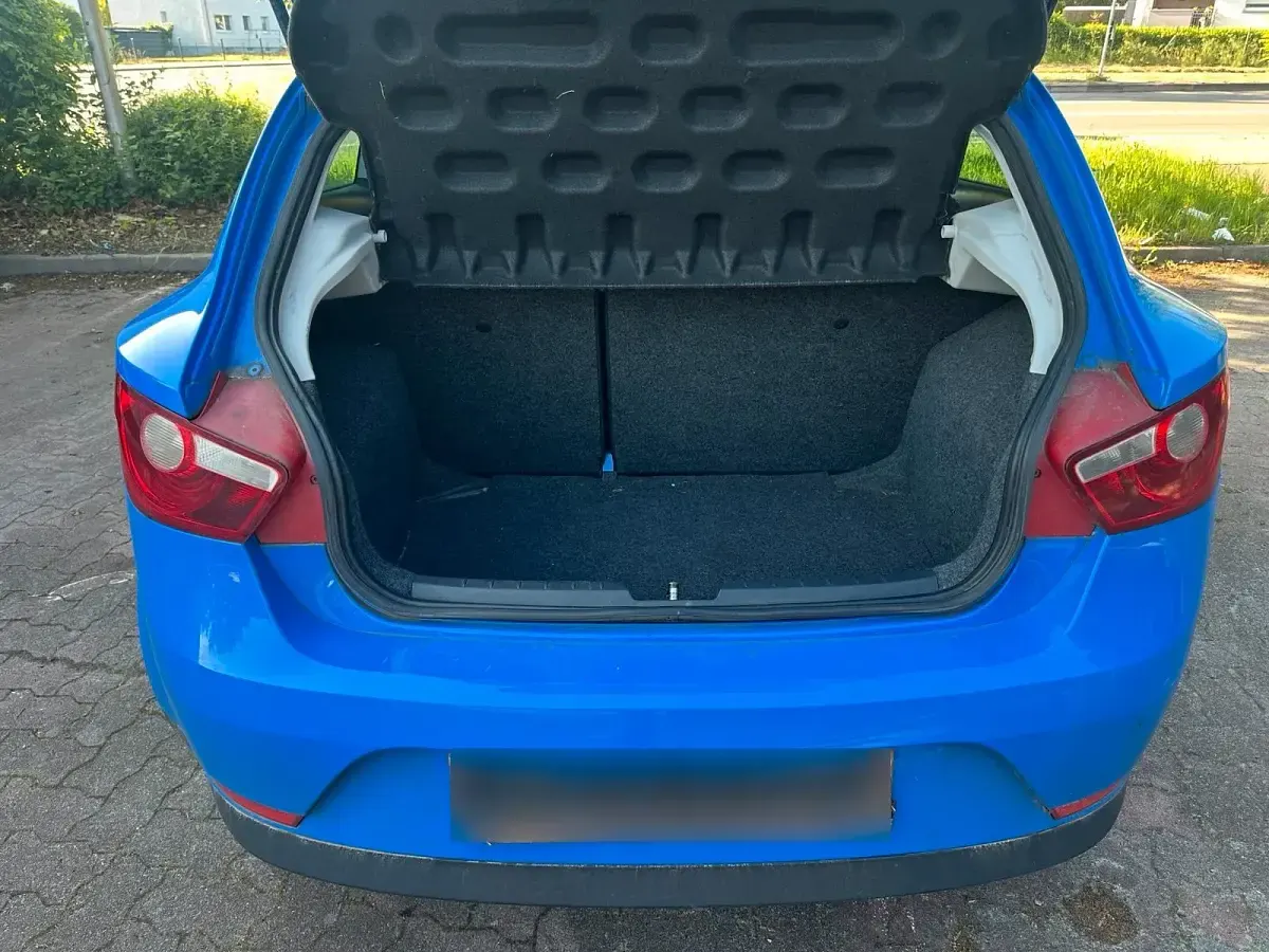 Gebraucht Seat Ibiza 86 PS (63 kW) 2010 Blau Kleinwagen