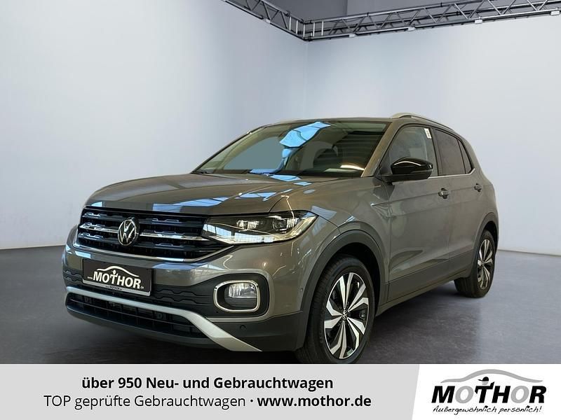 Grau Gebraucht 2021 VW T-Cross Style SUV | 20.291 € (Etwas zu teuer) - Bild 1/4