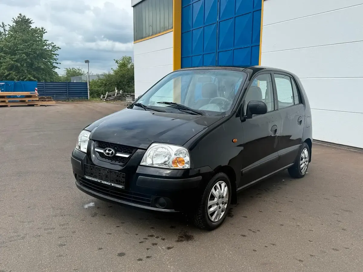 Gebraucht Hyundai Atos 63 PS (46 kW) 2007 Schwarz Kleinwagen