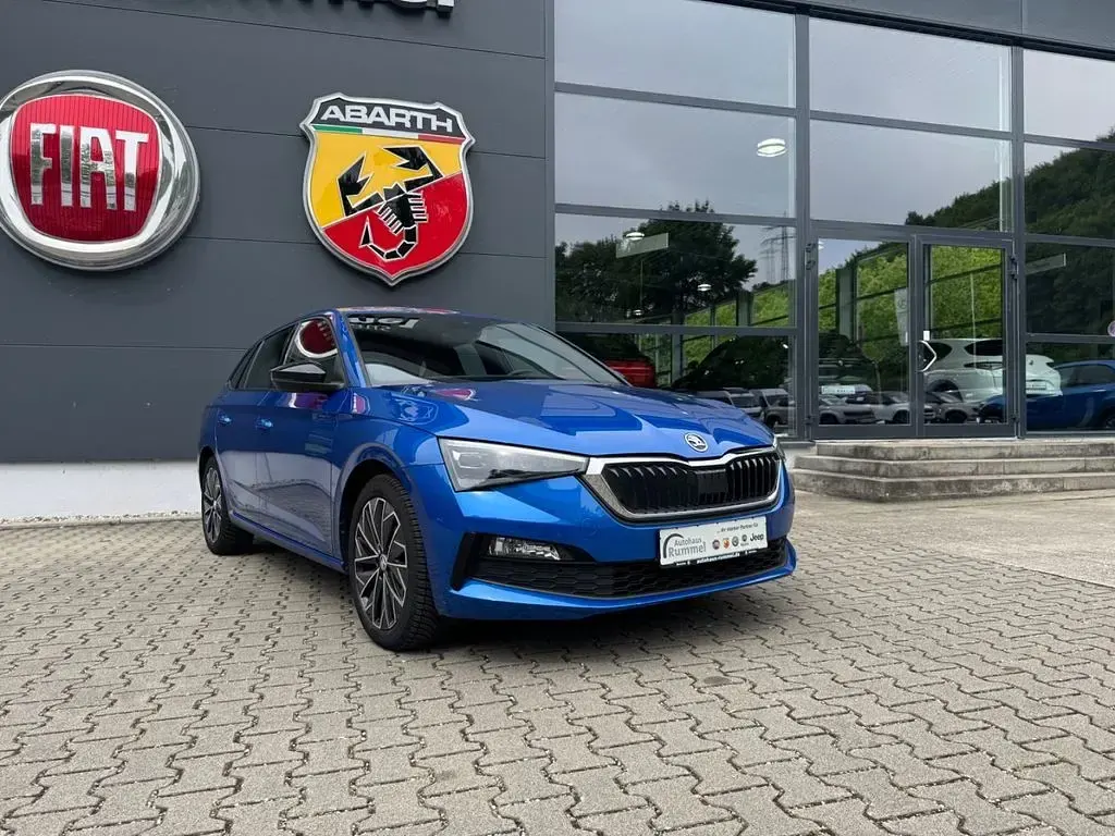 Gebraucht Skoda Scala Style 150 PS (110 kW) 2019 Blau Kleinwagen