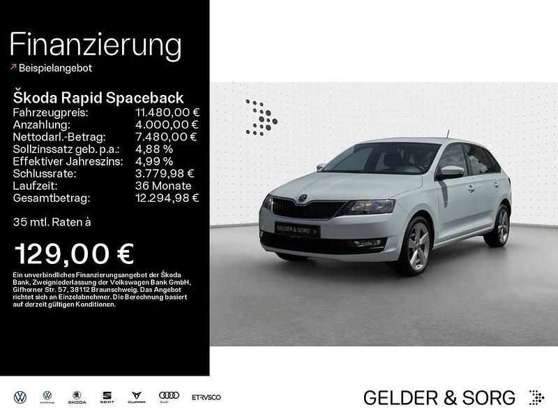 Weiß Gebraucht 2018 Skoda Rapid Active Kombi | 11.480 € (Fairer Preis) - Bild 1/4