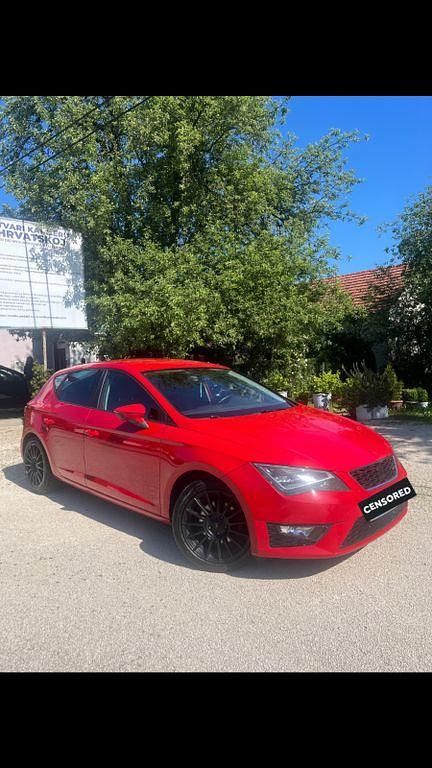 Gebraucht Seat Leon FR 125 PS (91 kW) 2015 Rot Limousine