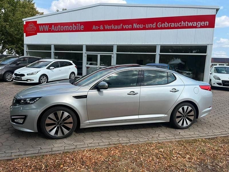 Silber Gebraucht 2013 Kia Optima 2 Limousine | 7.499 € (Guter Preis) - Bild 1/4