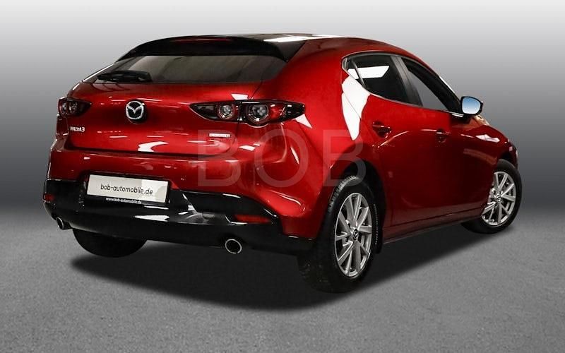 Gebraucht Mazda 3 122 PS (89 kW) 2022 Soulred crystal (rot) (rot) Limousine