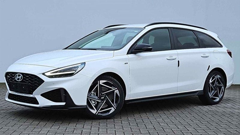 Neu Hyundai i30 N Line 140 PS (102 kW) 2025 Weiss / atlasweiss Kombi