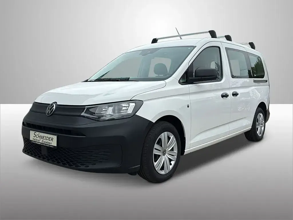 Gebraucht VW Caddy Maxi 102 PS (75 kW) 2022 Weiß Van / Kleinbus