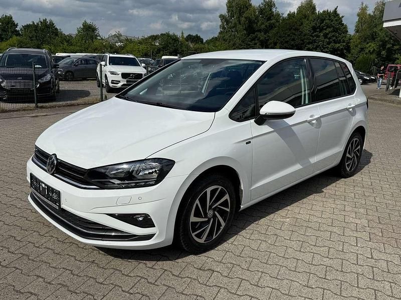 Pure white Gebraucht 2018 VW Golf Sportsvan Join Van / Kleinbus | 14.995 € (Fairer Preis) - Bild 1/4