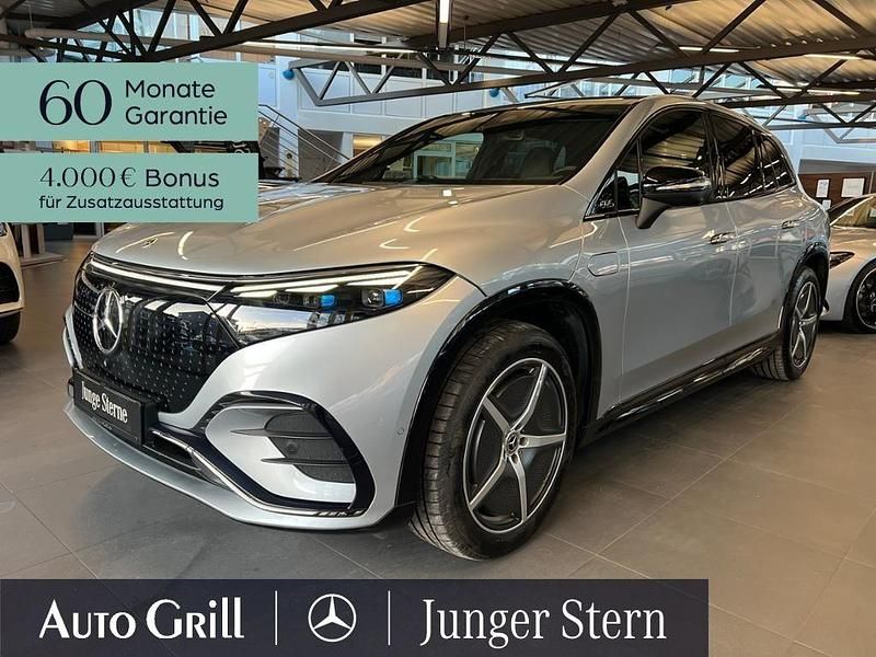 Gebraucht Mercedes EQS450+ Premium 264 kW (360 PS) 2022 Metalliclack hightechsilber SUV