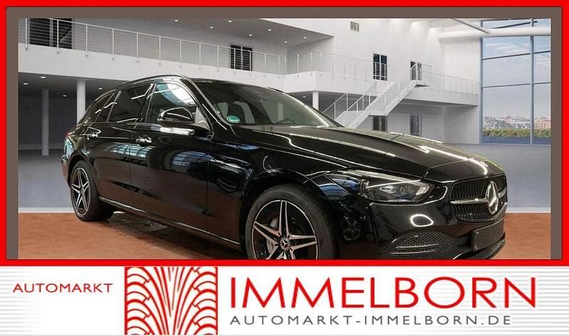 Schwarz/baltic black Gebraucht 2022 Mercedes C300e AMG Kombi | 29.950 € (Guter Preis) - Bild 1/4