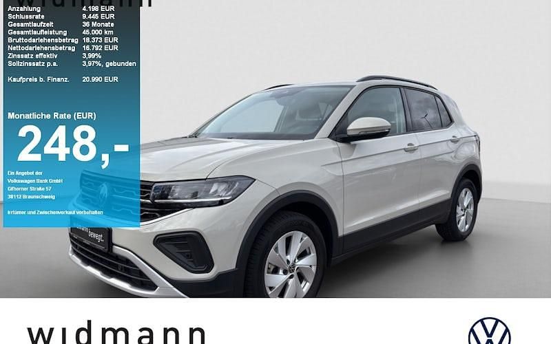 Gebraucht VW T-Cross Life 116 PS (85 kW) 2024 Ascotgrau SUV