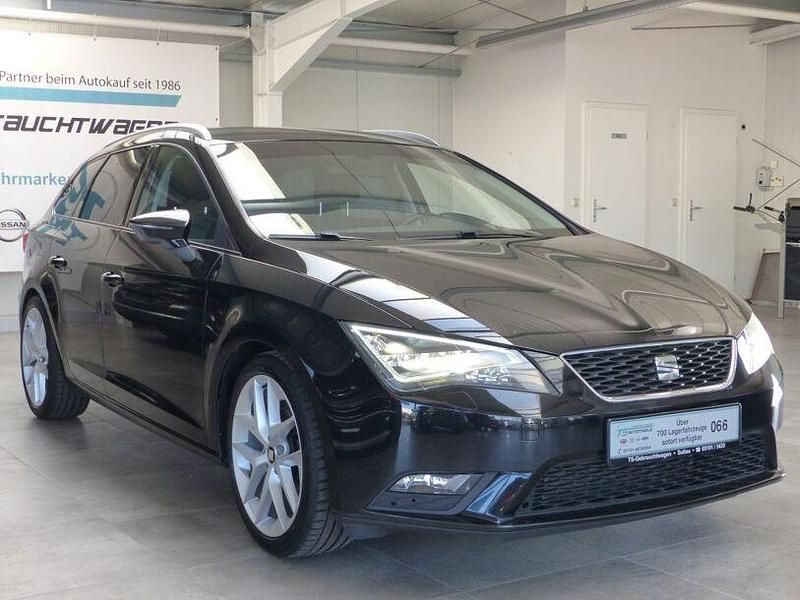 Gebraucht Seat Leon Style 125 PS (91 kW) 2015 Schwarz Kombi