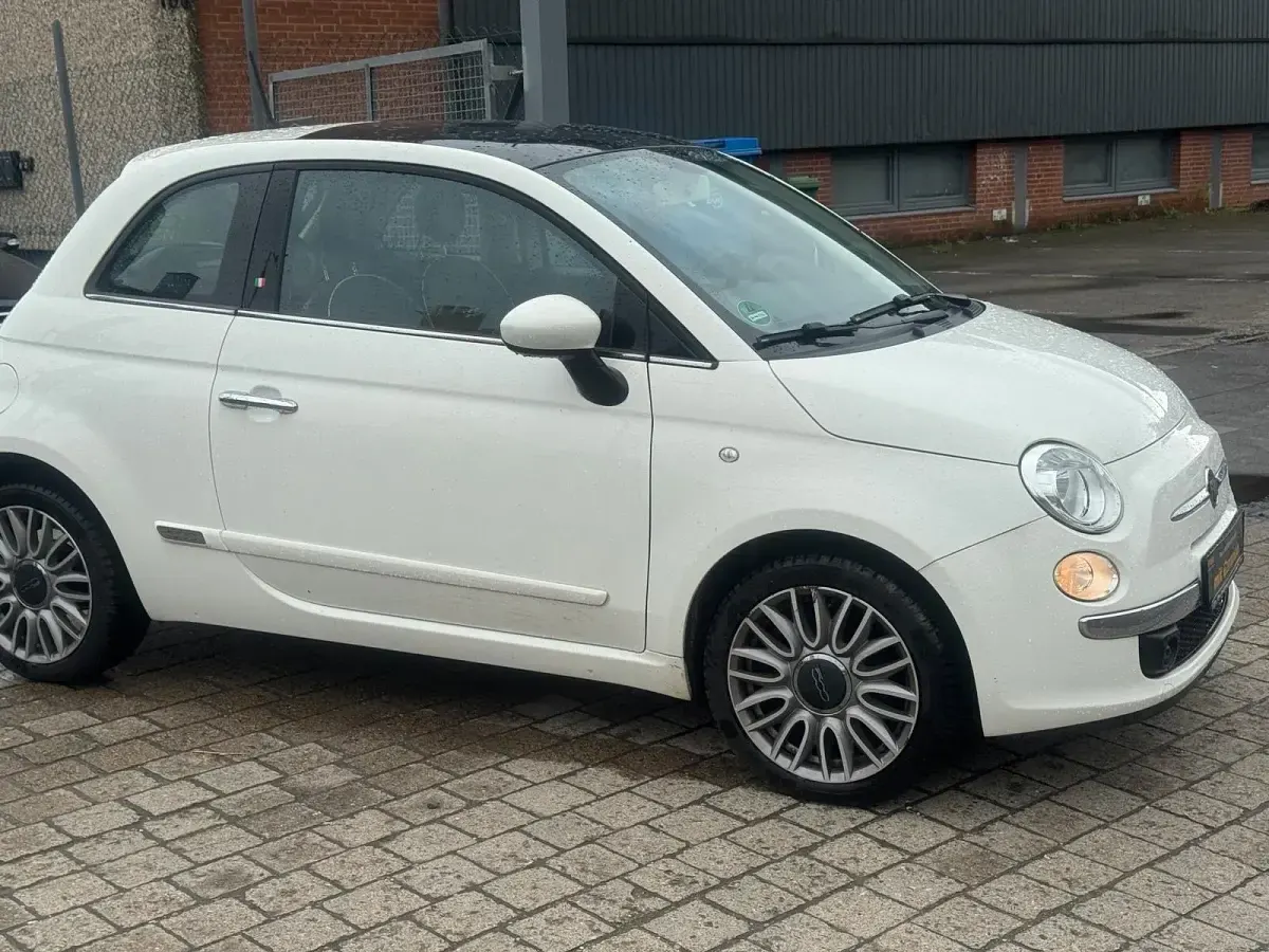 Gebraucht Fiat 500 69 PS (50 kW) 2015 Weiß Kleinwagen