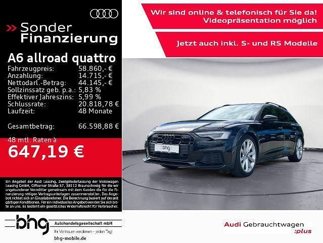 Schwarz Gebraucht 2023 Audi A6 Allroad Sport Kombi | 58.860 € (Fairer Preis) - Bild 1/4