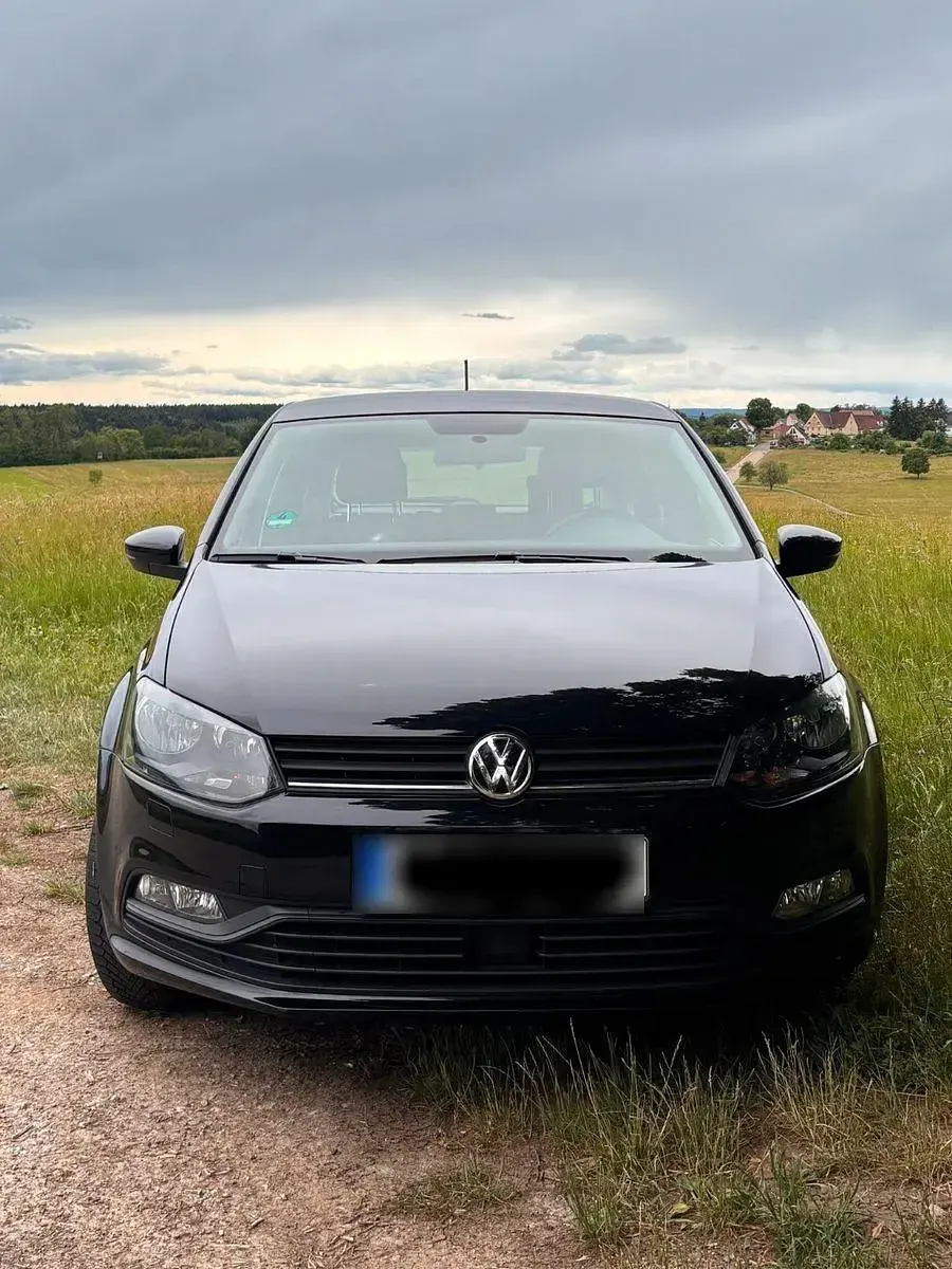 Gebraucht VW Polo 90 PS (66 kW) 2014 Schwarz Kleinwagen