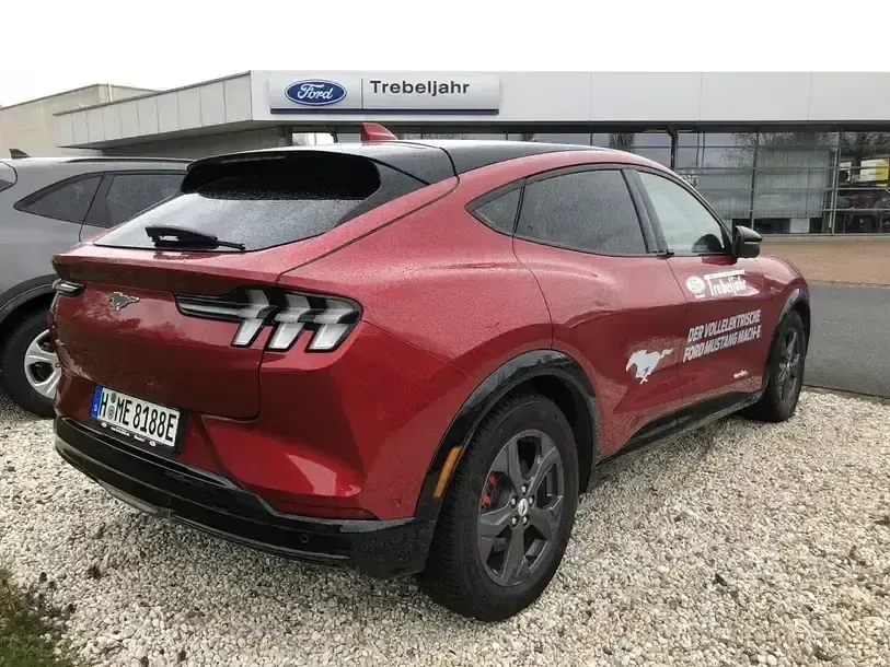 Brugt Ford Mustang Mach-E Extended Range 258 kW (351 HK) 2021 Rød SUV