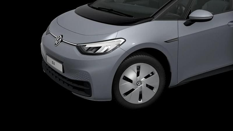 Gebraucht VW ID.3 Pure 110 kW (150 PS) 2021 Mondsteingrau schwarz Kleinwagen