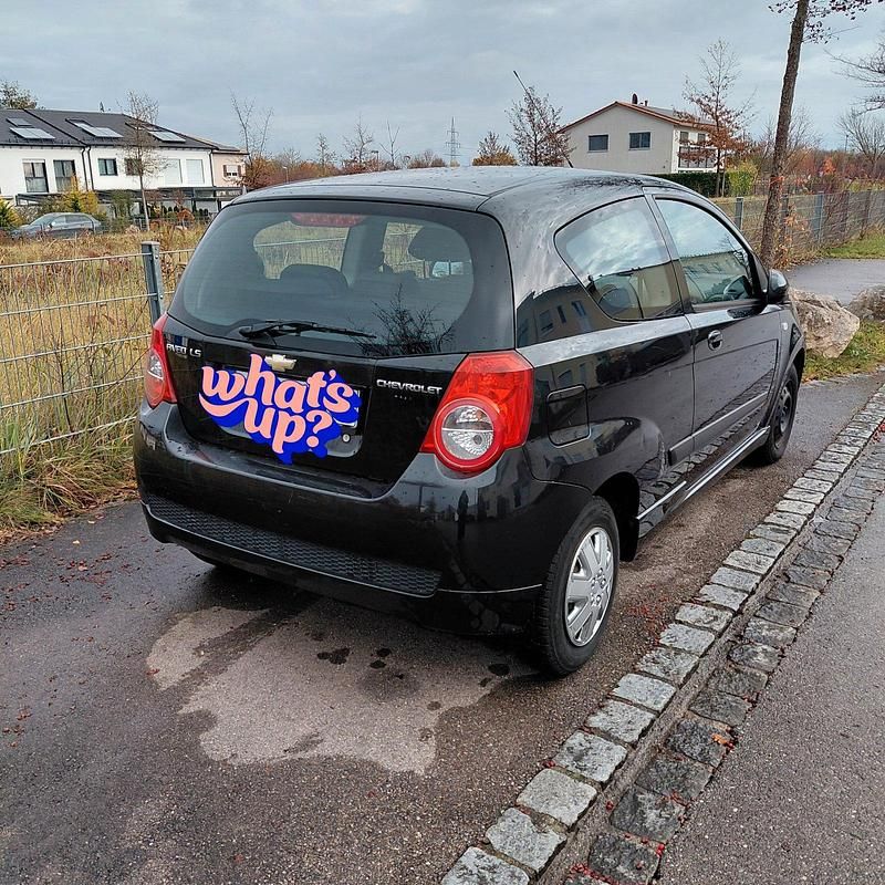 Używany Chevrolet Aveo 84 KM (61 kW) 2010 Czarny Sedan/Limuzyna
